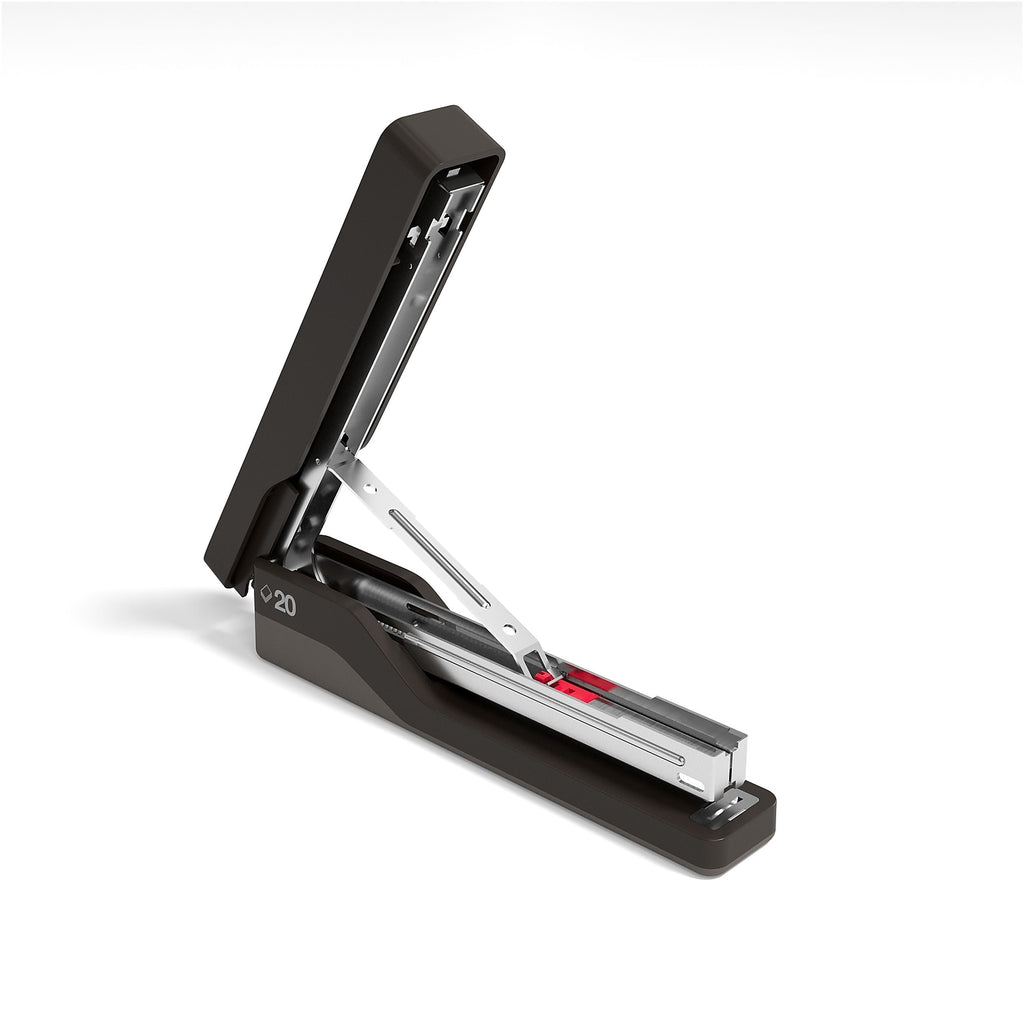 Staples TRU RED Desktop Stapler Kit 20-Sheet Capacity Black TR58081