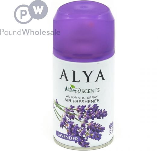ALYA Nature's Scents Automatic Spray Air Freshener, Lavender, Lavender, 60 Days (1 Count)