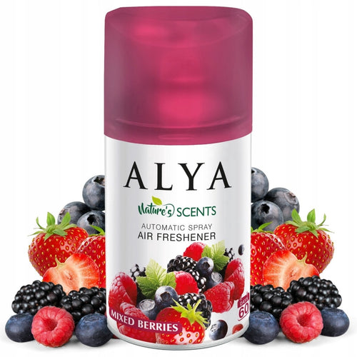 Alya Nature's Scents Automatic Spray Air Freshener, Mixed Berries, 6 oz