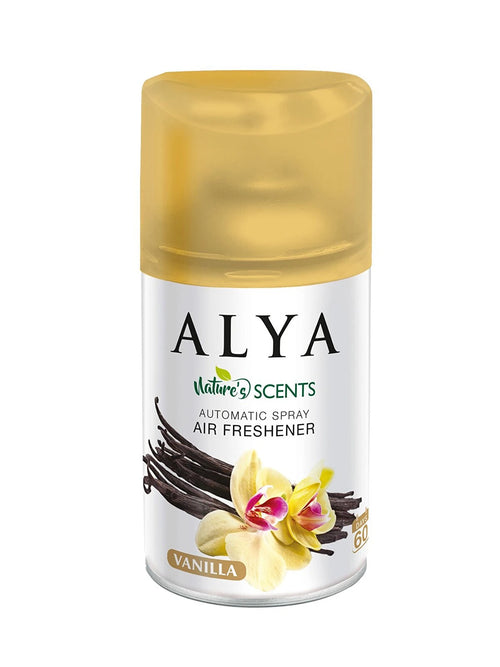 Alya Nature's Scents Automatic Spray Air Freshener, Vanilla, Vanilla, Vanilla, 60 Days