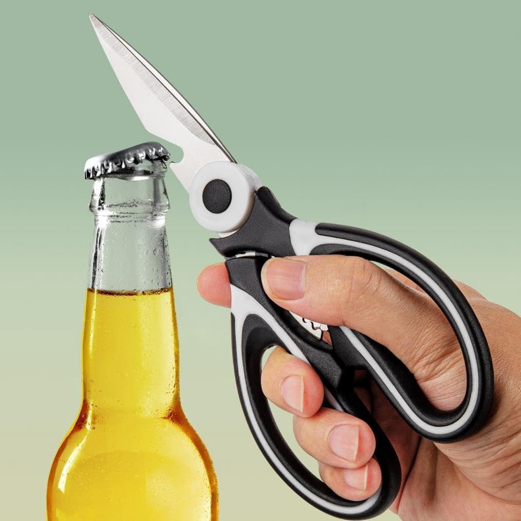 QtoiKce Kitchen Shears Multi Purpose Stainless Steel 1 Count