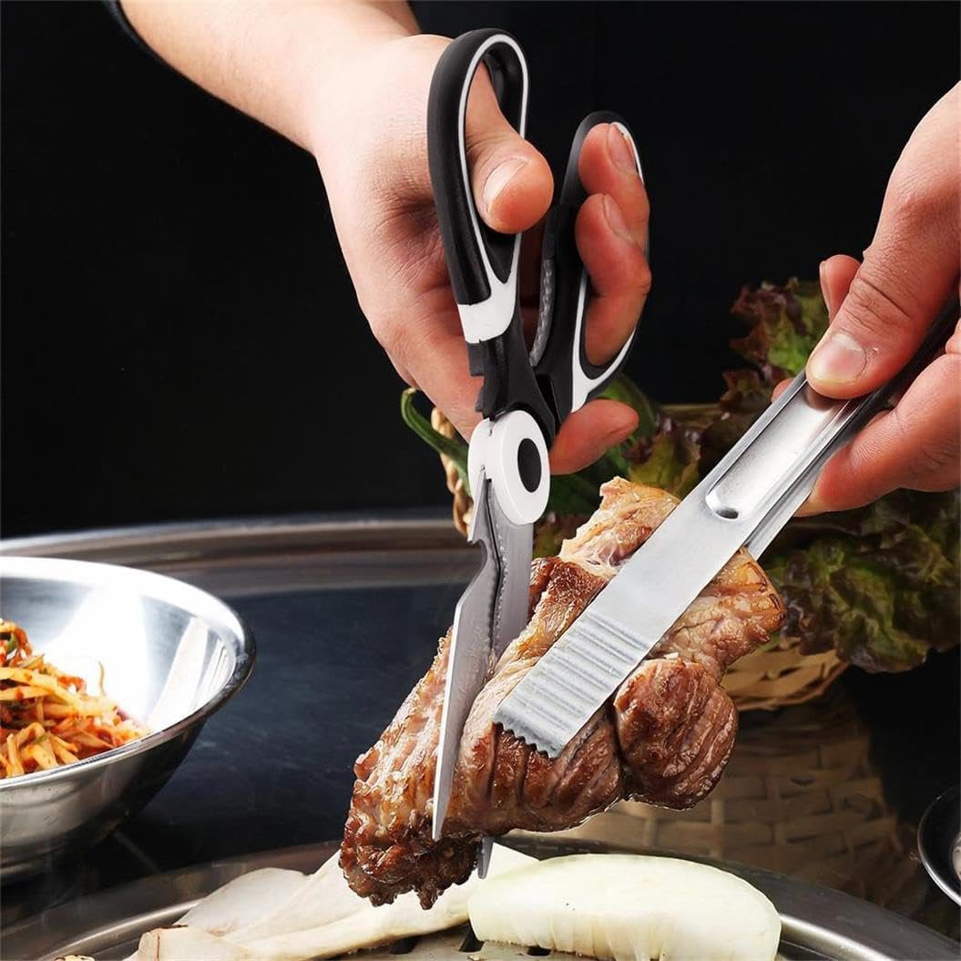 QtoiKce Kitchen Shears Multi Purpose Stainless Steel 1 Count