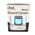 iTrak Bluetooth Mini Speaker, 1 Count, BLUE
